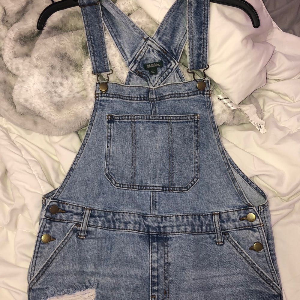 overall shorts